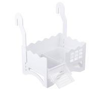 Homoyoyo Tortoise Basking Platform Fish Tank Climbing Platform Climbing Environmentally Friendly Plastic 8.25x5.89x4.72in Fish Tank Decoration Aquarium Pet Supplies