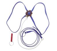 Homoyoyo Tortoise Walking Leash and Pet Hauling Rope, Adjustable Blue Nylon Harness, Medium Size, Suitable for Outdoor Use with Land Turtles and Pet Reptiles Random Color