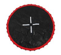 Homoyoyo Trampoline Jumping Mat Replacement High Elastic Black Mesh Bounce Netting Breathable Fitness Accessory for Indoor Outdoor Family Use