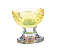 Homoyoyo Transparent Crystal Buddha Offering Bowl Sacrifice Bowl for Buddhist Worship and Meditation Multi-Color Spiritual Ornament for Temple Home Yoga and Ritual Use