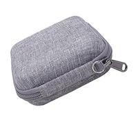 Homoyoyo Travel Electronic Organizer Bag Small Holder Cable Pouch Charging Storage Digital Packing Bag Electronic Organizer Case Digital Accessories Organizer Grey
