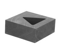 Homoyoyo Triangle Graphite Casting Mold for Metal Melting and Jewelry Making High Temperature Resistant Ingot Mold for Gold Silver Copper Brass Aluminum