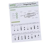Homoyoyo Trumpet Diagram Poster Beginners Chord Chart Practice Guide Easy Visual Wall Chart Assorted Colour