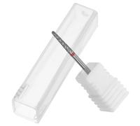 Homoyoyo Tungsten Steel Nail Drill Bit Double-ended for Women Manicure Supplies Metal Grinding Head for Dead Skin Removal and Nail Reshaping Accessory for Home and Salon Use