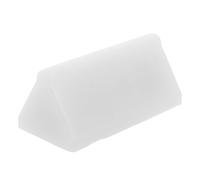 Homoyoyo Tuning Fork Activator Block with Silicone Striker, White Colour, Sustained Activation and Amplifying Vibrational Resonance for Meditation and Mindfulness Practice, Low Noise Sound