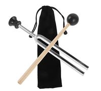Homoyoyo Tuning Fork Set with Hammer for Meditation and Music Therapy Sensory Nerve Tool for Yoga Guitar Pitch Sound Healing and Relaxation