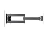 Homoyoyo Tv Wall Mount Bracket and Stable Support for 10-27 Inch Lcd LED Monitor, Fixed Iron Frame with 15 Degrees Tilt Angle Adjustment Suitable for Flat Panel Tv in Family or Public