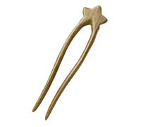 Homoyoyo U Shaped Wooden Hair Stick for Long Hair for Women Wedding Party Daily Wear Gift