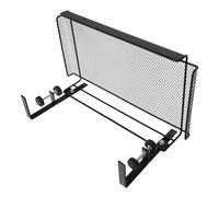 Homoyoyo Under Desk Storage Organizer Adjustable Clamp Basket for Office Home Dorm Room for Documents Magazines and Supplies Elegant Design for Improved Desk Organization