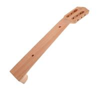 Homoyoyo Unfinished Classical Guitar Neck 38 Inch Solid Wood Replacement Part for Acoustic and Electric Guitar Diy, Suitable for Luthiers and Repair Enthusiasts