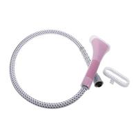 Homoyoyo Universal Replacement Hose and Steam Tube for Garment Steamer, Featuring Easy Installation and Sturdy Stainless Steel Plastic Material for Steam Ironing Use