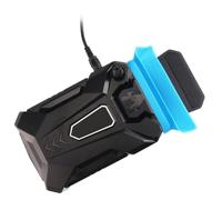 Homoyoyo USB Laptop Radiator Cooling Fan with Side Suction, Black Plastic Computer Radiator for Lasting Use and Great Performance, for Portable Laptop Cooling