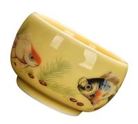 Homoyoyo Vintage Ceramic Tea Cup for Home and Office Multi-use Smooth Surface Drinking Cup Compact Portable Design Suitable for Jasmine Green Oolong Tea