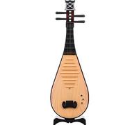 Homoyoyo Vintage Chinese Lute Model Banjo Instrument Decor, High Simulation Lightweight Plastic Music Ornament for Ancient Style Photos, Taking Photos, Posing Props
