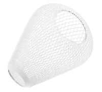 Homoyoyo Vintage Hanging Lamp Shade Wire Mesh Cage Pendant Light Cover Durable Hollow Out Lampshade Replacement for Living Room Dining Bedroom Easy Install Ceiling Light Guard with Soft