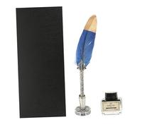 Homoyoyo Vintage Quill Pen Creative Calligraphy Dip Pen Kit for Beginners and Students Carved Retro Style with Comfortable for Drawing and Letter Writing