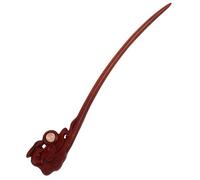 Homoyoyo Vintage Red Sandalwood Hair Stick for Women Chinese Wooden Hairpin with Natural Aroma Fine Craftsmanship Hair Chopsticks and Occasion Use