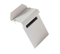Homoyoyo Vintage Wooden Mini Mailbox Model Flip-up Design for Miniature Decoration, Suitable for Letters and Envelopes, for DIY Tiny House Scenes and Pretend Play