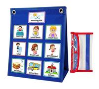 Homoyoyo Visual Timeline for Boys and Girls Schedule Chart Household Chores Chart Hanging Boys and Girls at Home
