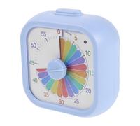 Homoyoyo Visual Timer 60 Minutes Silent Countdown Timer for Kitchen and Cooking with Quiet Design, Plastic Square Shape Powered by 2 X Aaa Battery, and Students Time Management