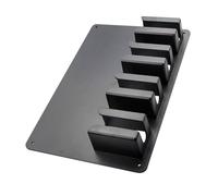 Homoyoyo Wall-Mounted Hair Clipper Holder Rack with Strong Wear Resistance Practical Organizer for Electric Hair Trimmers Combs and Clips Storage Multi-Scene Bracket for Salon and Home Use