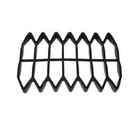 Homoyoyo Water Resistant Silicone Mailbox Liner Tray Insert Drainage Bracket, Black Waterproof Mail Holder Splash Guard for Outdoor Home Mailboxes