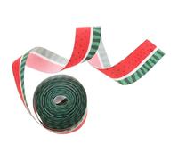 Homoyoyo Watermelon Print Ribbon for Gift Wrapping and Craft DIY Multi Use Ribbon for Presents Home Decor Bouquet and Headdress Decorations