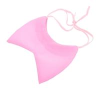 Homoyoyo Waterproof Pet Bathing Shower Cap Adjustable Fit Soft Polyester Comfortable Material Pink Cat Dog Grooming Protection for Ears