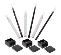 Homoyoyo Waterproof Women Brow Pencil and Concealer Set 3 Pieces Hard Core Eyebrow Makeup Pencils Sweat Resistant Smudge Proof for Daily Use