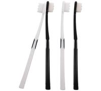 Homoyoyo Wavy Soft Bristles Toothbrush 4pcs Multipack Manual Oral Care Tool for Sensitive Teeth Cleaning Suitable for Pregnant Women Adults and Children Random Style