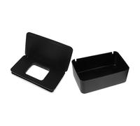 Homoyoyo Wet Tissue Holder Wipes Organizer Box Tissue Box with Lid Plastic Stain-Resistant Modern Bathroom Kitchen