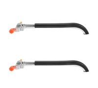 Homoyoyo Wheelchair Handle Extensions with Nonskid Riser Grip and Metal Construction, Ergonomic Push Handle Extender for Mobility Chairs, Suitable for Home and Hospital Use, Random Color