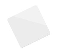 Homoyoyo White Acrylic Reflection Board for Photography and Decoration Double-sided Shiny Photo Backdrop for Rings and Bracelets, 25x25cm Photo Shoot Accessories and Home Ornaments