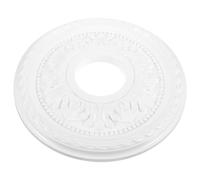 Homoyoyo White Ceiling Light Shade Decorative Ceiling Light Medallion Chandelier Strong Durability Multi-Purpose PVC and Pu Material Elegant Home Office
