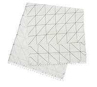 Homoyoyo White Cotton and Linen Refrigerator and Washing Machine Top Cover, Delicate Protector with Not Easy to Fade Material, Prolong Service Life, Worktop Protector for Home Appliances