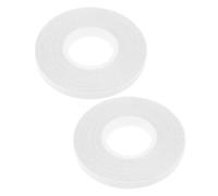 Homoyoyo White Double-sided Water Soluble Fabric Tape with Strong Adhesion for Temporary Fabric Fixes and Decorating, Pva Material Sewing Tape for DIY Projects and Quilting Crafts