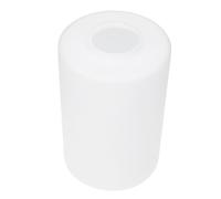 Homoyoyo White Frosted Glass Light Shade Ceiling Cylinder Lampshade Dust Prevention and Eye Protection for Dorm and Hotel Use