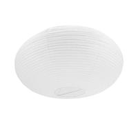 Homoyoyo White Paper Pendant Lamp Shade Ceiling Light Cover Soft Light Diffusion Guard for Bedroom Hotel Study Elegant DIY Hanging Paper Lampshade for Warm Cozy Ambiance