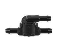 Homoyoyo Windshield Washer Check Valve Plastic for Black One Way Non Return Valve Preventing Backflow Enhancing Safety Nozzle Vehicle Wiper Washer System