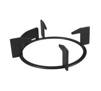 Homoyoyo Wok Burner Ring Non Slip Cast Iron Stove Rack Holder for Gas Cooktops Durable Wok Support Accessories with Easy Installation for Enhanced Stability and Space Optimization