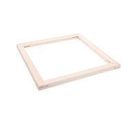Homoyoyo Wood Canvas Frame 30x30cm DIY Stretcher Bars Solid Pine Wood Canvas Stretcher Frame for Oil Painting Digital Print Square Photo