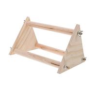 Homoyoyo Wooden Chicken Perch for Hens - Durable Roost Bar & Swing - Ideal Training Accessory for Chickens Chicks and Hens in and Gardens Perfect Chicken for