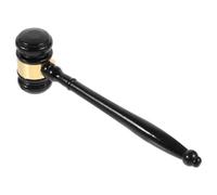 Homoyoyo Wooden Judge Gavel for Auction Smooth Surface Comfortable Grip for Lawyers Judges and Auctioneers Material for Use
