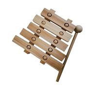 Homoyoyo Wooden Knocking Xylophone for DIY Painting Craft Ornament Educational Sensory for Boys Develops Imagination and Hands Skills for Craft Projects