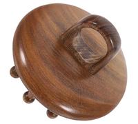 Homoyoyo Wooden Wide Tooth Comb Scalp Massager for Women Smooth Handle Hair Massage Brush for Head Circulation Lightweight Pick Comb for Sensitive Scalps and Detangling