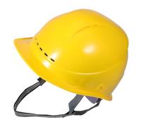 Homoyoyo Yellow Adult Hard Hat Construction Helmet with Breathable Ventilation Impact Resistant Thickened Safety Cap for Workers Lightweight Head Protection for Building Sites
