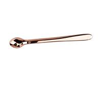 Homoyoyo Zinc Alloy Eye Cream Spoon for Fatigue Relief Handy Beauty Tool for Eye Massage Portable Rose Golden Design for Reducing Puffiness and Circulation