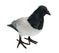 homozy Artificial Simulated Birds Mini Love Birds for Craft Home Ornaments Garden Wedding Decoration - #3 White Flying