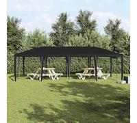 Hompiper Party Tent Anthracite 800 x 400 x 266 cm Polyethylene and Steel Camping tent, suitable for outdoor camping and hiking ZSSAB-UK42003439UK