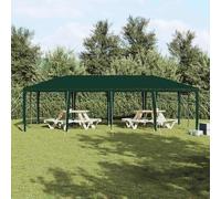 Hompiper Party Tent Green 800 x 400 x 266 cm Polyethylene and Steel Camping tent, suitable for outdoor camping and hiking ZSSAB-UK42003440UK